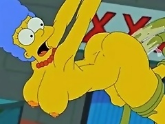 A Young Woman And Marge Simpson Engage In Anal Sex In A Free Milf Porn Video